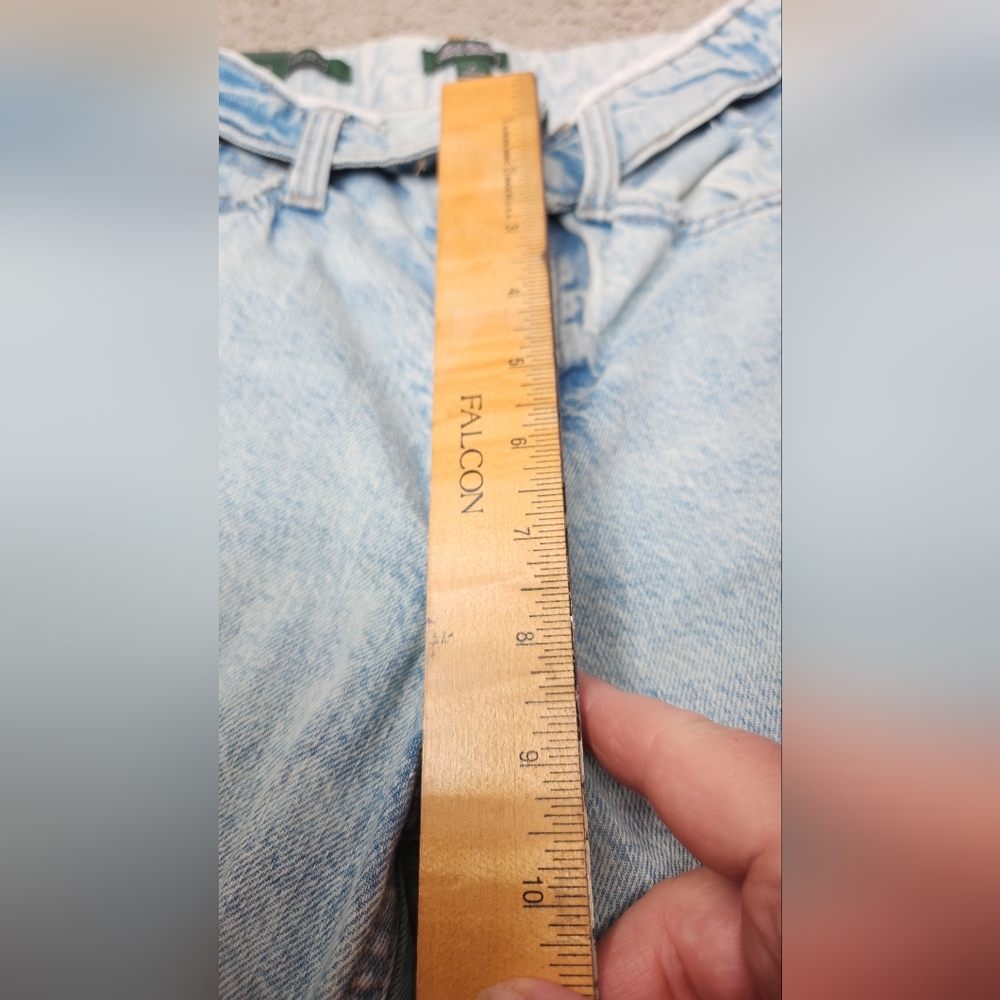 Women's High-Rise Foldover Straight Jeans - Wild Fable Size 0/32" - Picture 15 of 16